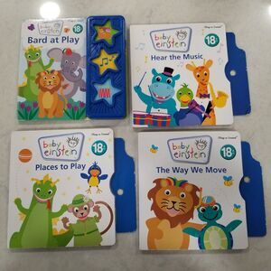 Baby Einstein books 4 count